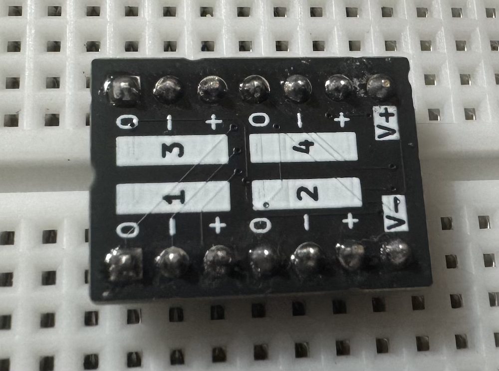 Bread Modular opamp breakout