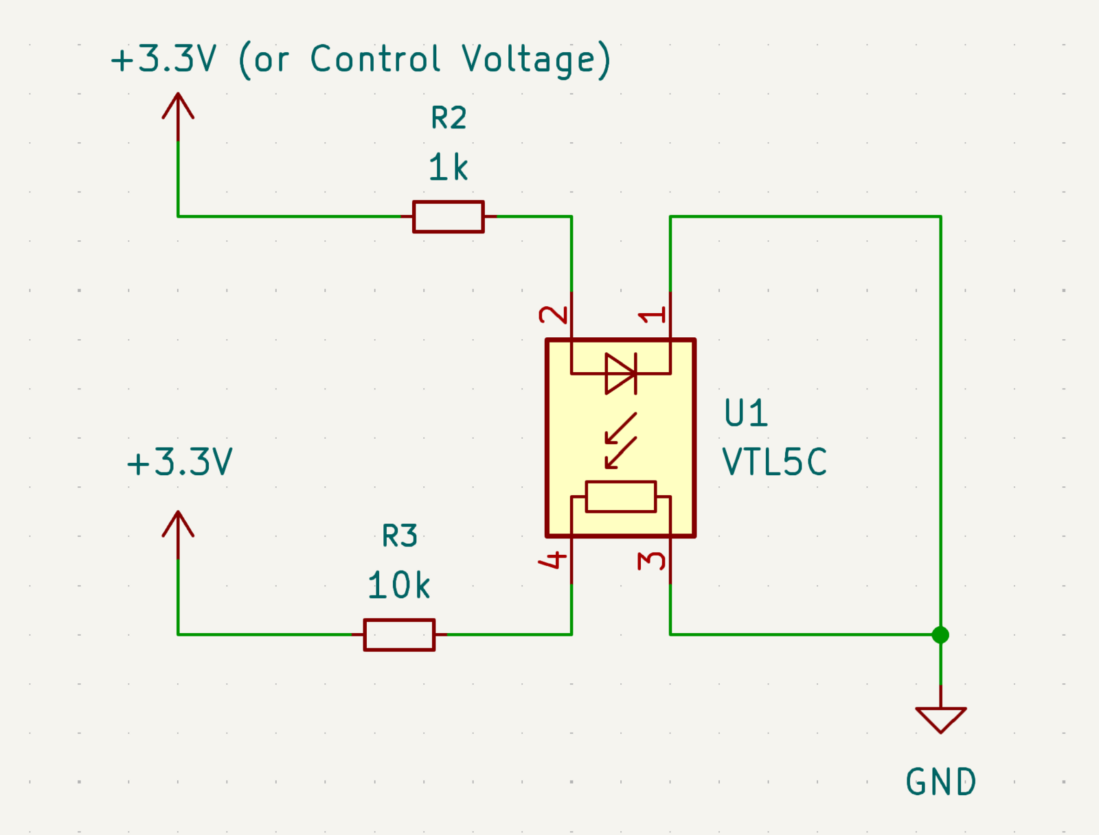 Vactrol schematic