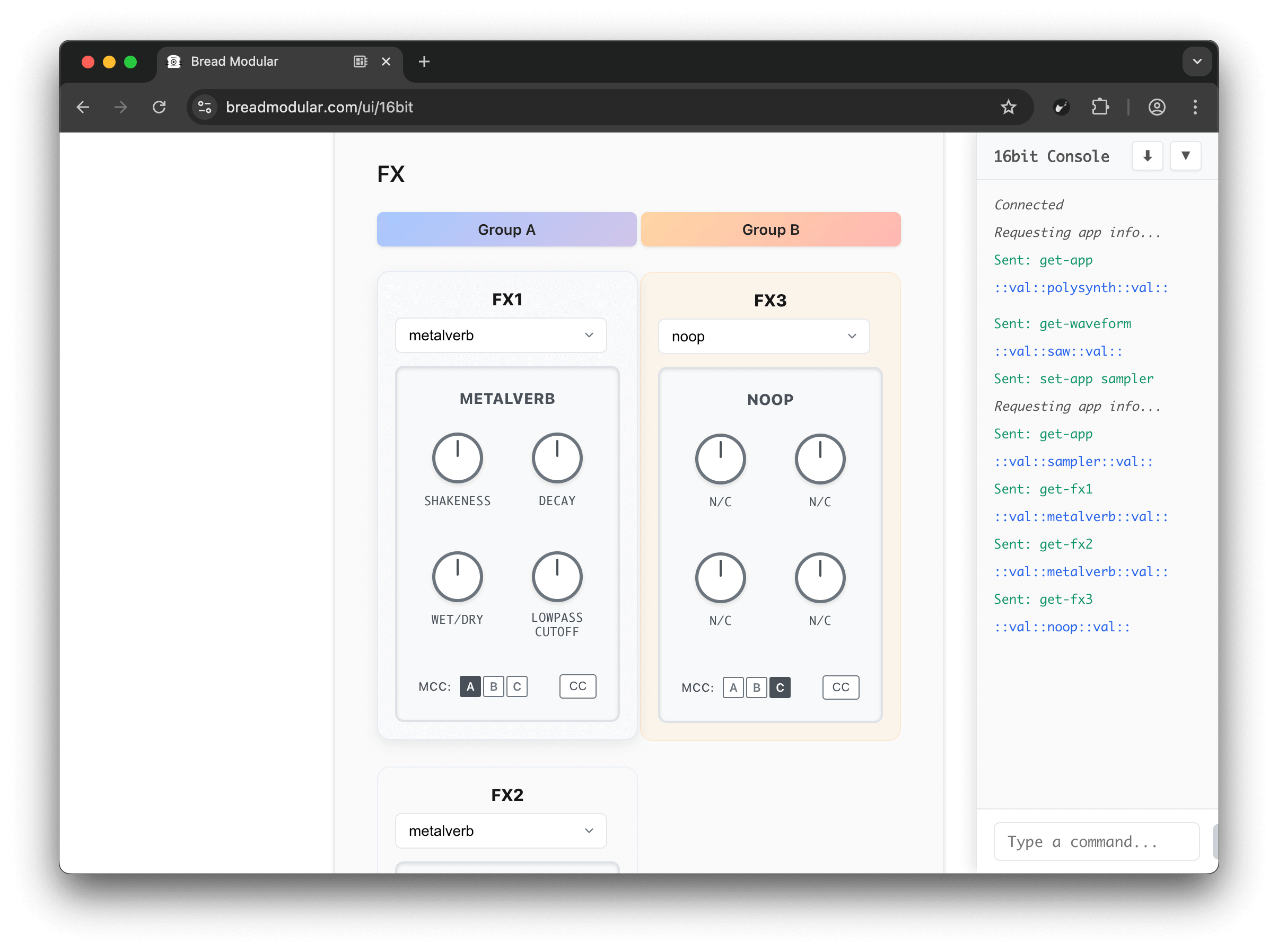 16bit ui effects